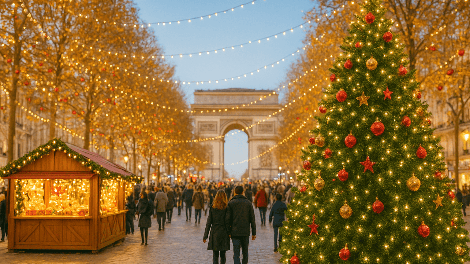 Balade féérique : où sentir la magie de Noël à Paris avant l’heure ✨